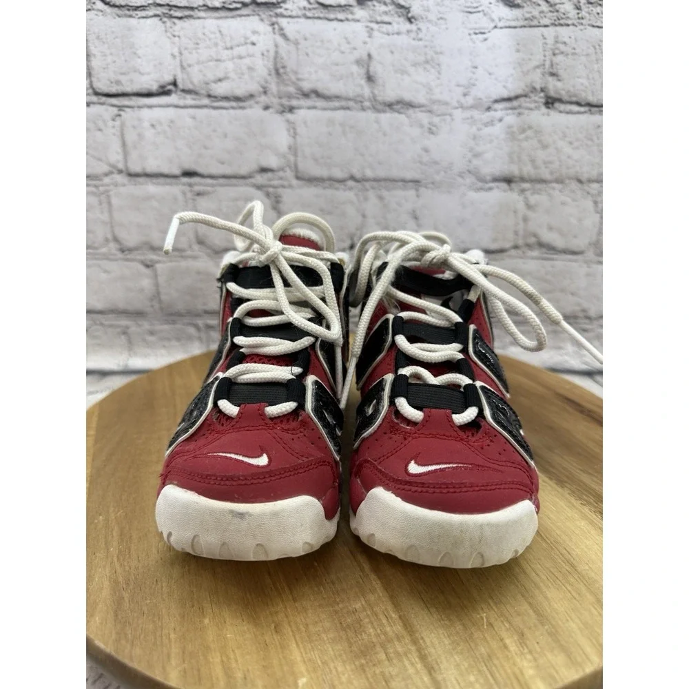 Nike Air More Uptempo  Bulls' Varsity Red/White/Black‎ DB2874-600 Kid's US 10.5C